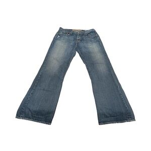 BKE Derek men's Size 31 Straight Distressed Stretch Medium Wash Jeans